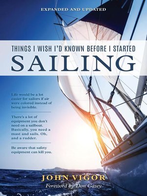 cover image of Things I Wish I'd Known Before I Started Sailing, Expanded and Updated